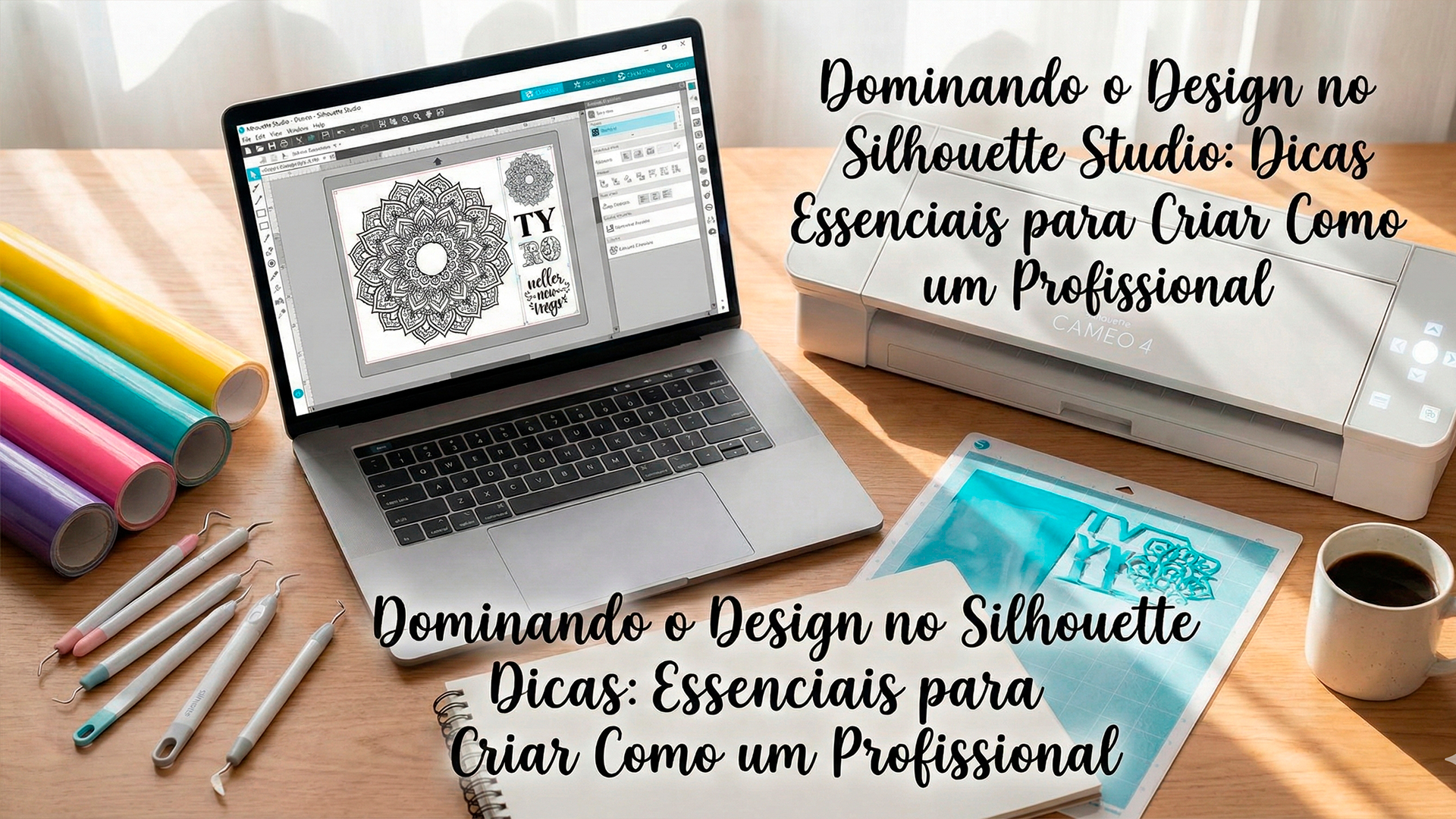 Dominando o Design no Silhouette Studio: Dicas Essenciais para Criar Como um Profissional