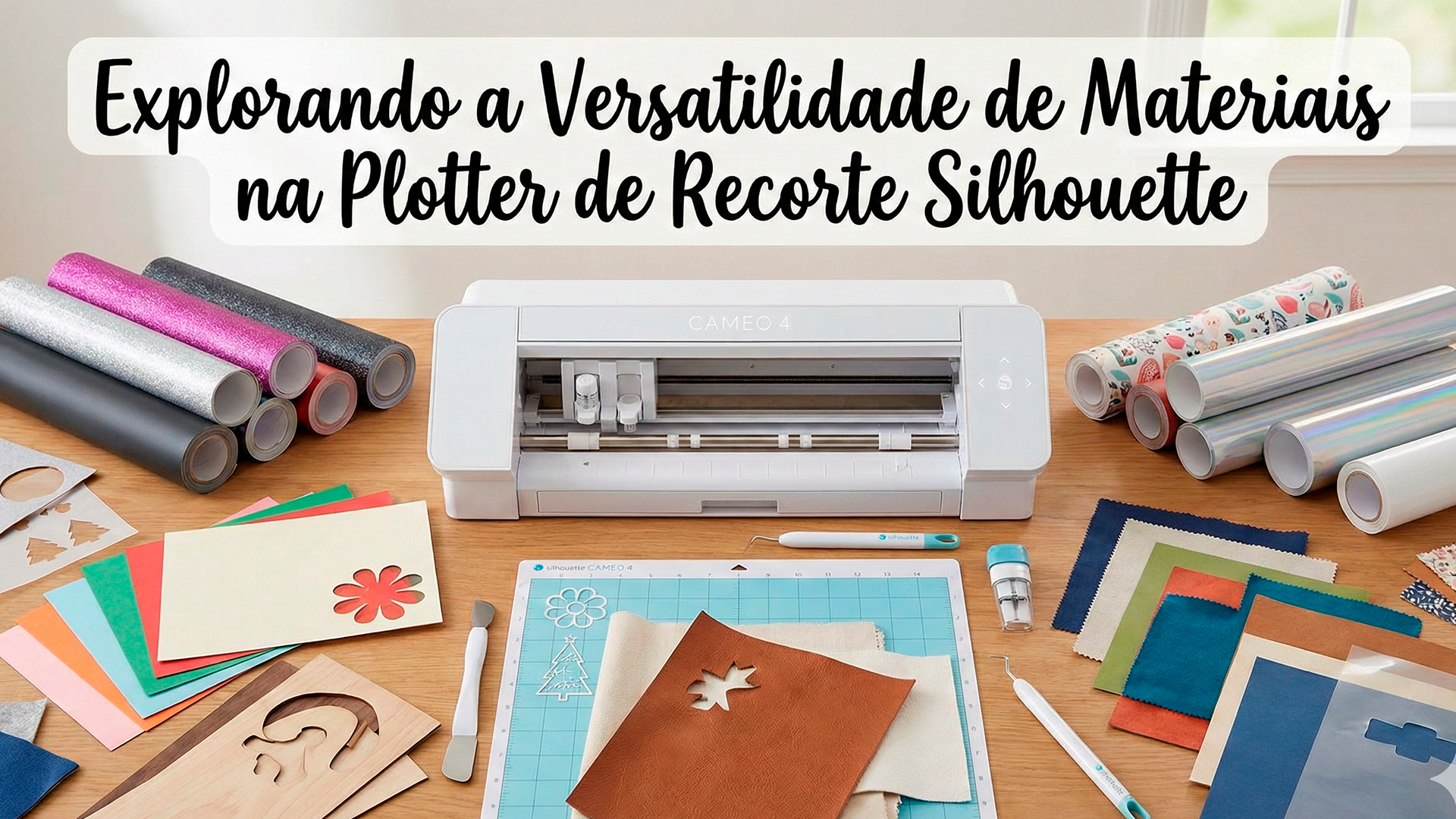 Explorando a Versatilidade de Materiais na Plotter de Recorte Silhouette