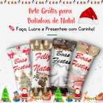 Olá! Sou Ligia Alves, publicitária e empreendedora criativa, e hoje trago para vocês uma oportunidade imperdível para alegrar e lucrar neste Natal. Descubra como as nossas artes gratuitas para balinhas de Natal podem adicionar um toque especial às suas festas, negócios ou presentes!