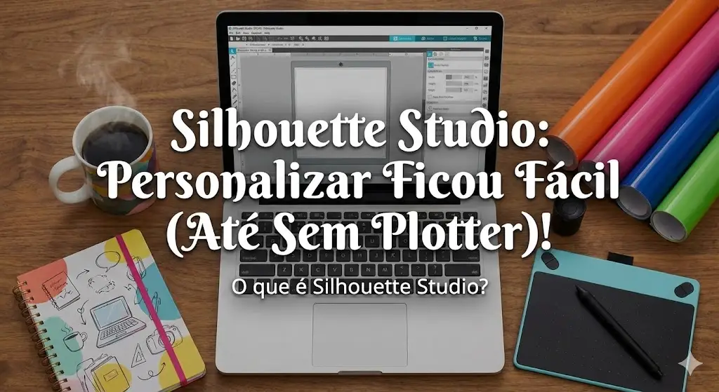 Silhouette Studio: Personalizar Ficou Fácil (Até Sem Plotter)! O que é Silhouette Studio?